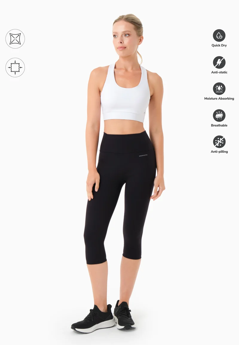 LAILLA | Capri-Leggings aus recyceltem Polyamid