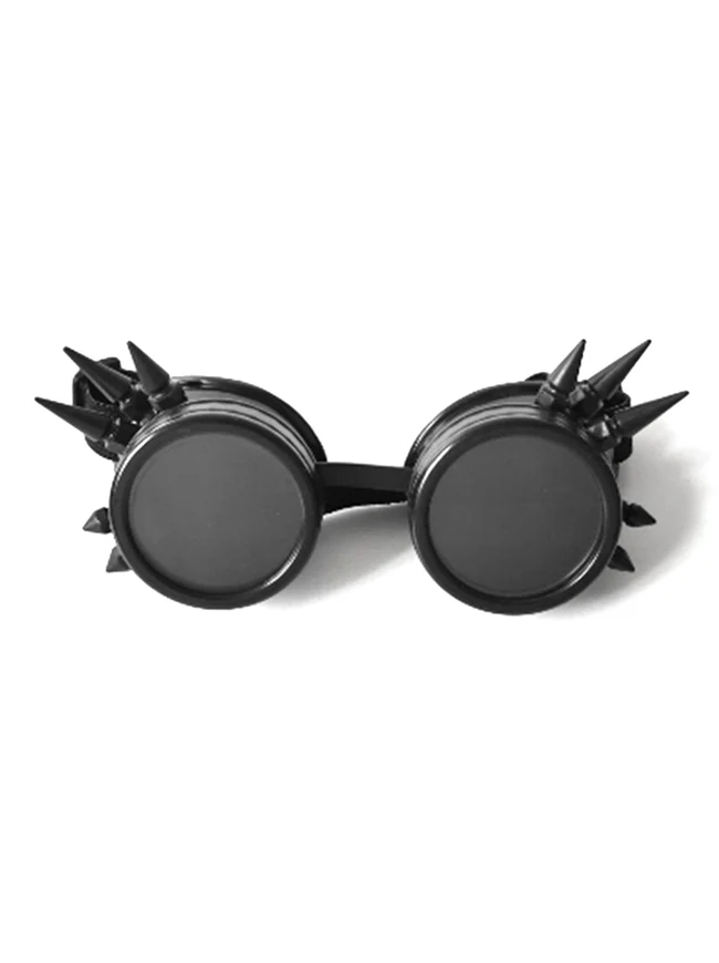 Steampunk Brille Schweißen Retro Gothic Cyberpunk Cosplay Kostüm Zubehör Sonnenbrille