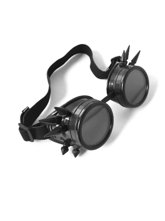Steampunk Brille Schweißen Retro Gothic Cyberpunk Cosplay Kostüm Zubehör Sonnenbrille