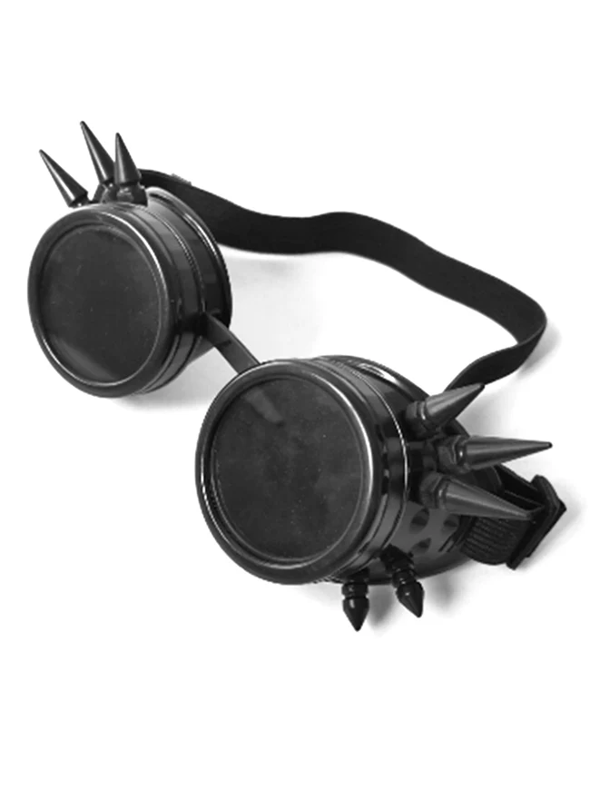 Steampunk Brille Schweißen Retro Gothic Cyberpunk Cosplay Kostüm Zubehör Sonnenbrille