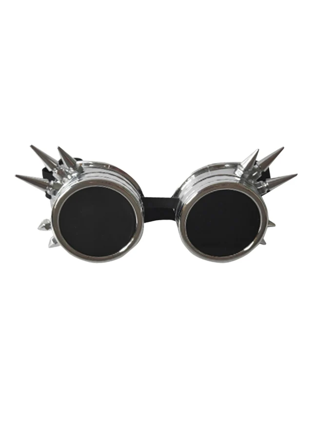 Steampunk Brille Schweißen Retro Gothic Cyberpunk Cosplay Kostüm Zubehör Sonnenbrille