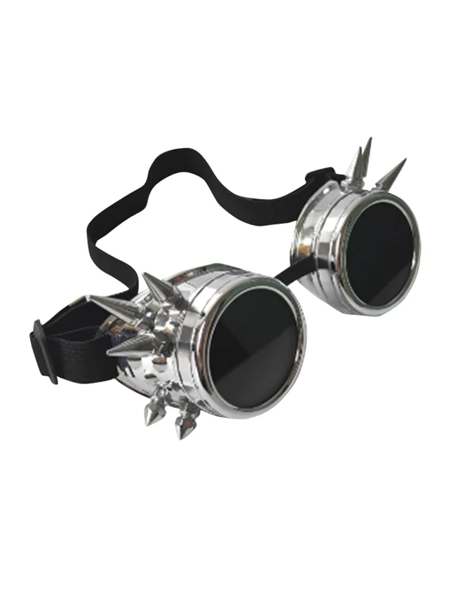 Steampunk Brille Schweißen Retro Gothic Cyberpunk Cosplay Kostüm Zubehör Sonnenbrille