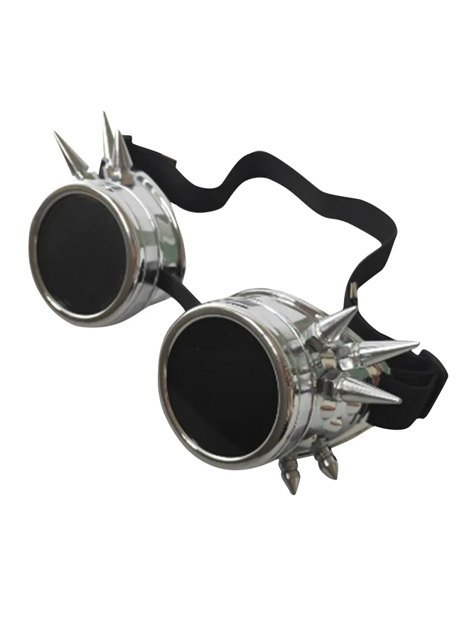 Steampunk Brille Schweißen Retro Gothic Cyberpunk Cosplay Kostüm Zubehör Sonnenbrille