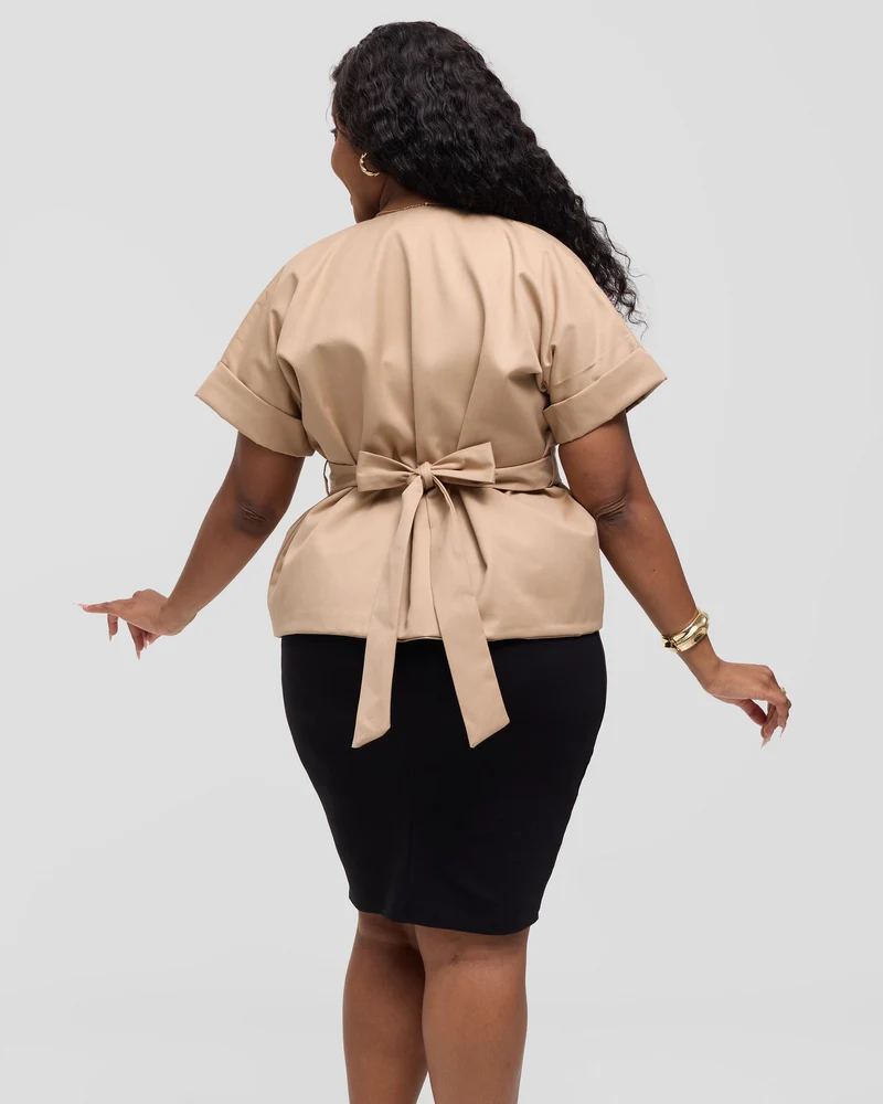 SMASH Element Stratum Wrap Jacket - Desert Beige