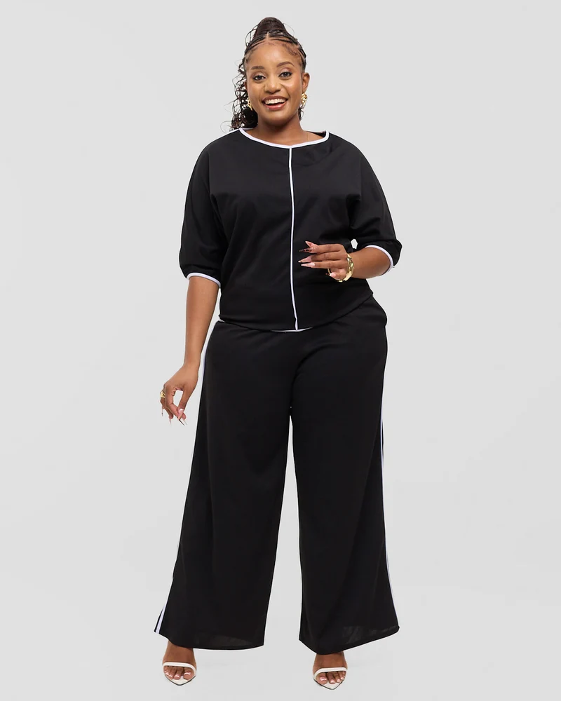 SMASH Element Dolman Set - Monochrome Black