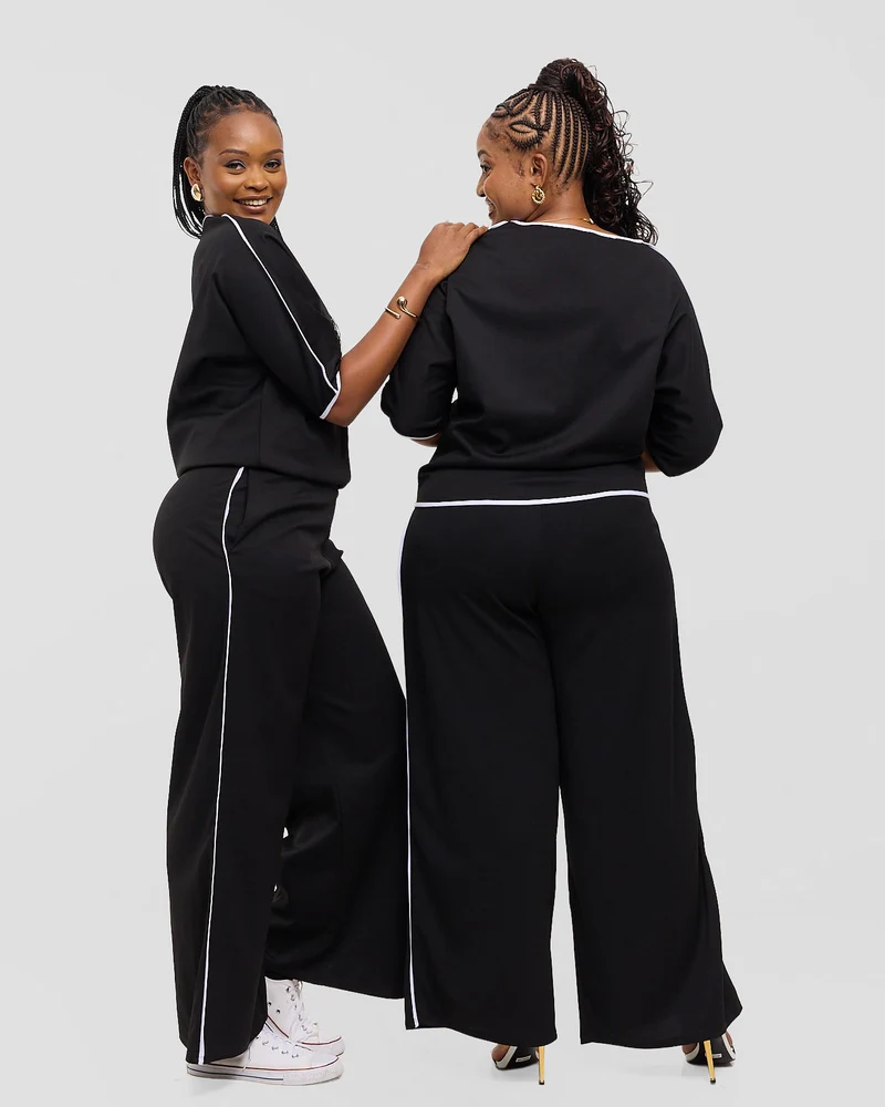 SMASH Element Dolman Set - Monochrome Black