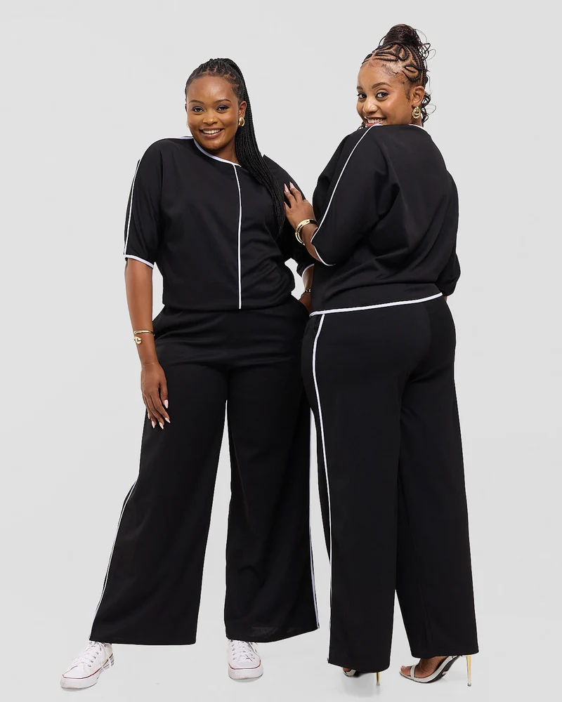 SMASH Element Dolman Set - Monochrome Black