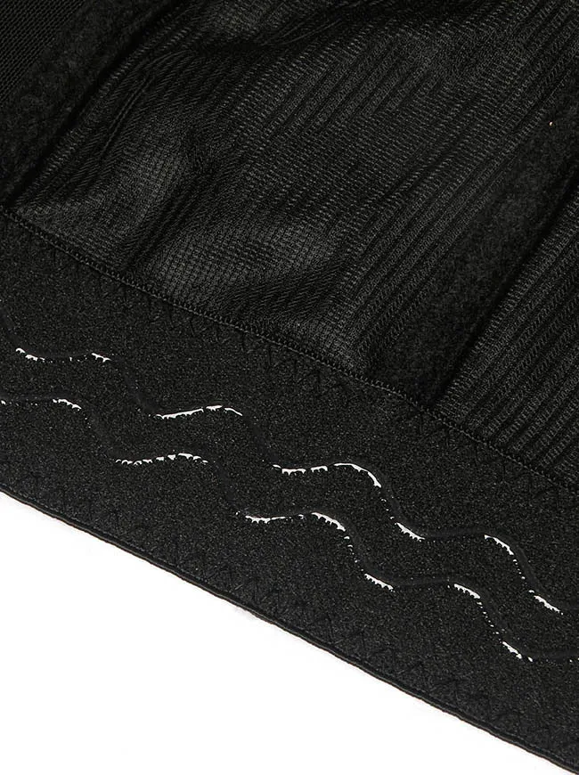 Punk Nieten Ketten Spaghettiträger Totenkopf Bustier BH Korsett Top