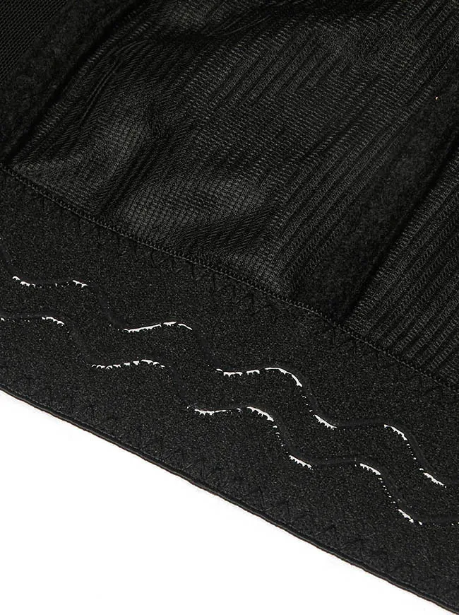 Punk Nieten Ketten Spaghettiträger Totenkopf Bustier BH Korsett Top