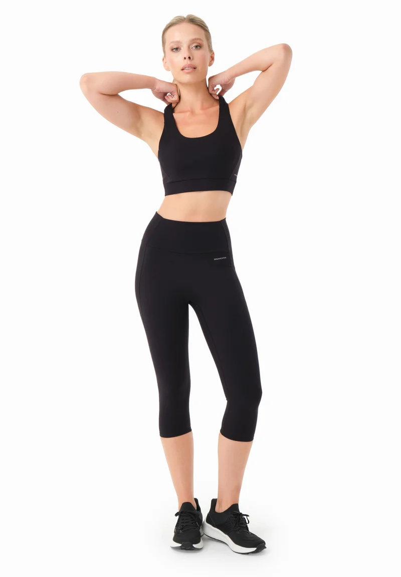BEVINN | Cross-Strap Sport Bralette aus recyceltem Polyamid