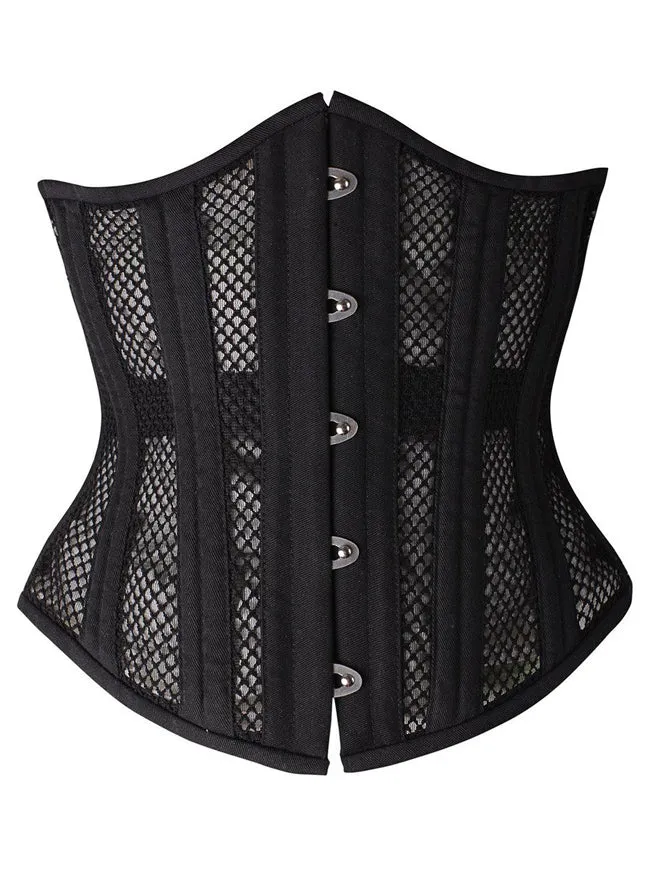 Atmungsaktives Mesh Bodyshaper Underbust Waist Training Cincher Korsett