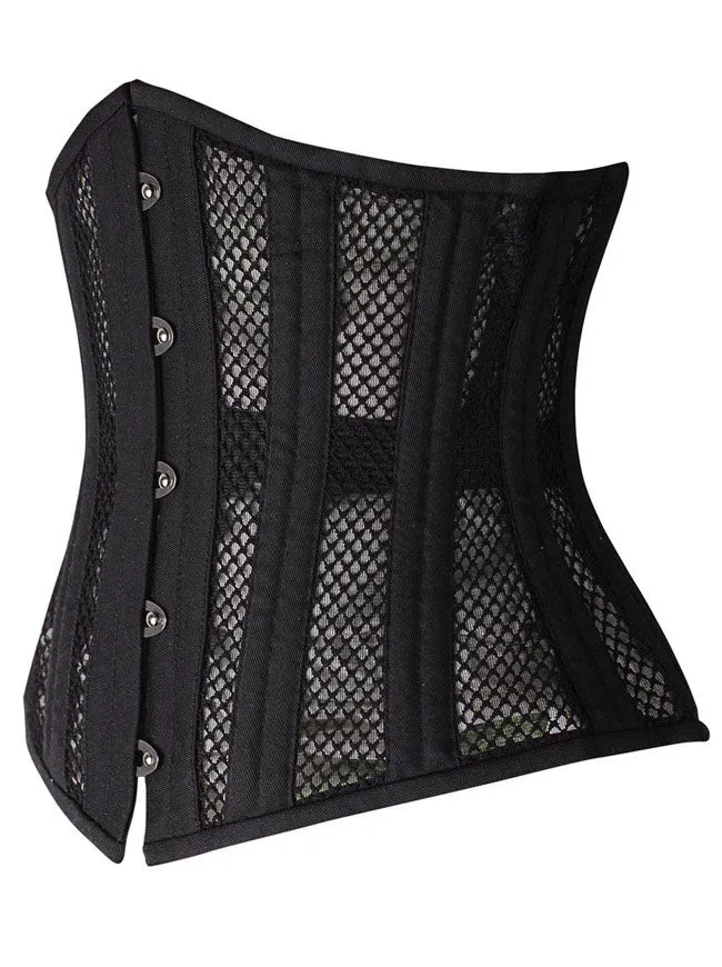 Atmungsaktives Mesh Bodyshaper Underbust Waist Training Cincher Korsett