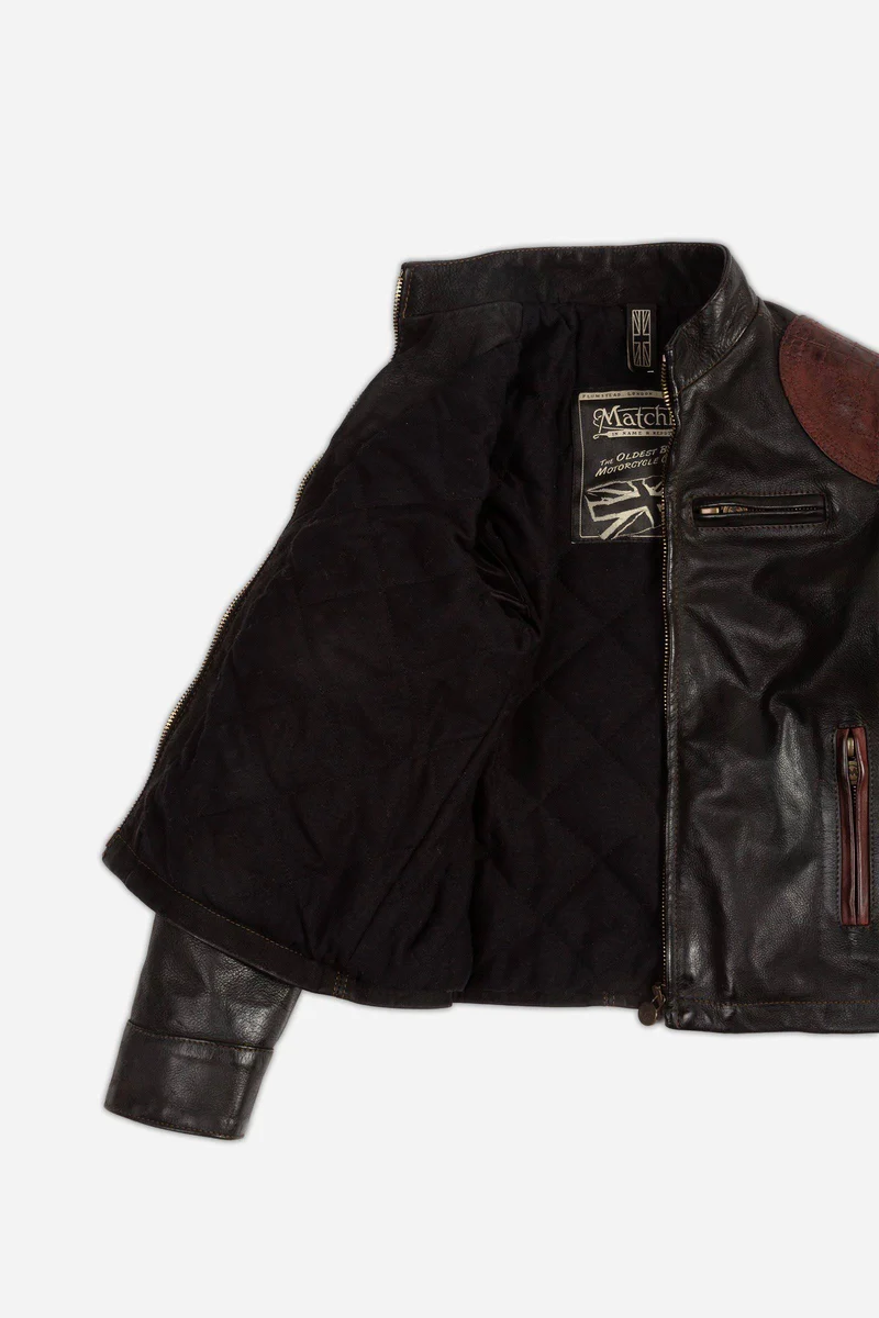OSBORNE QUILTED BLOUSON JUNIOR BLACK