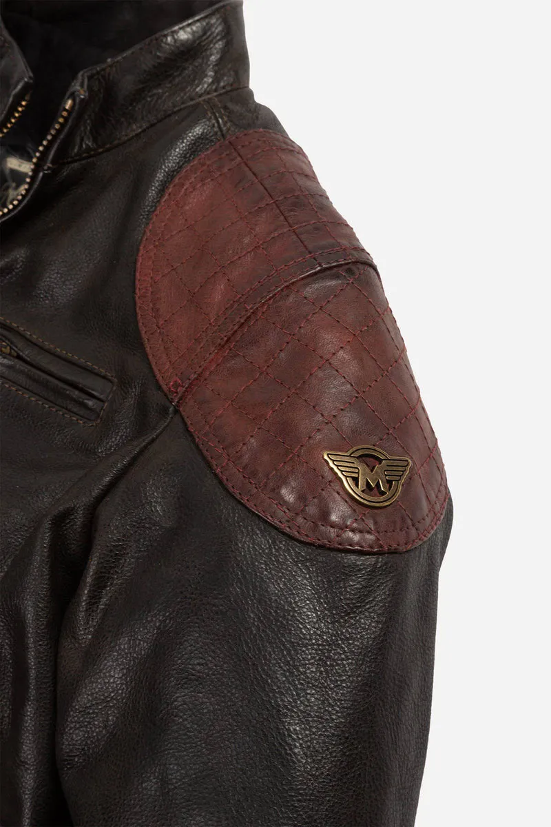 OSBORNE QUILTED BLOUSON JUNIOR BLACK