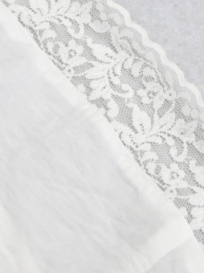 Victorian Gothic Tencel Cotton Lace Korsett Top Tunika Kleid