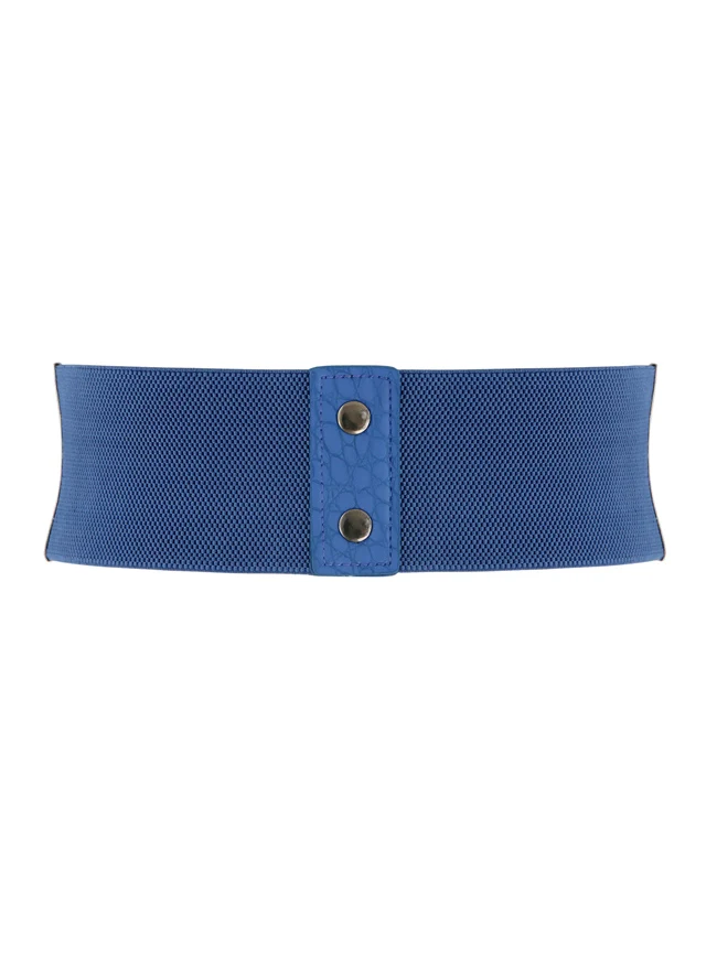 Vintage Retro Mode Kunstleder Steampunk Niet Elastic Waist Cinch Gürtel