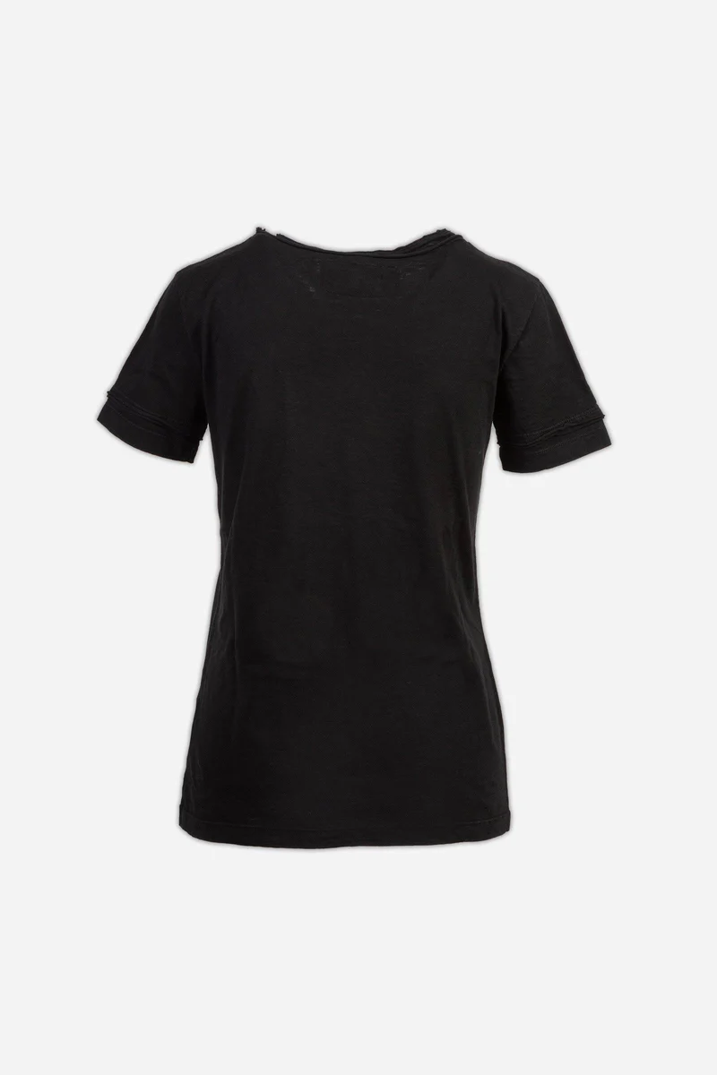 M LOGO SILVER T-SHIRT LADY