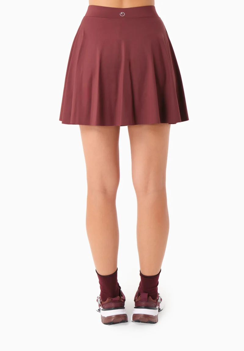 SUMMER | Sport-Skort mit Innenshorts aus recyceltem Polyamid