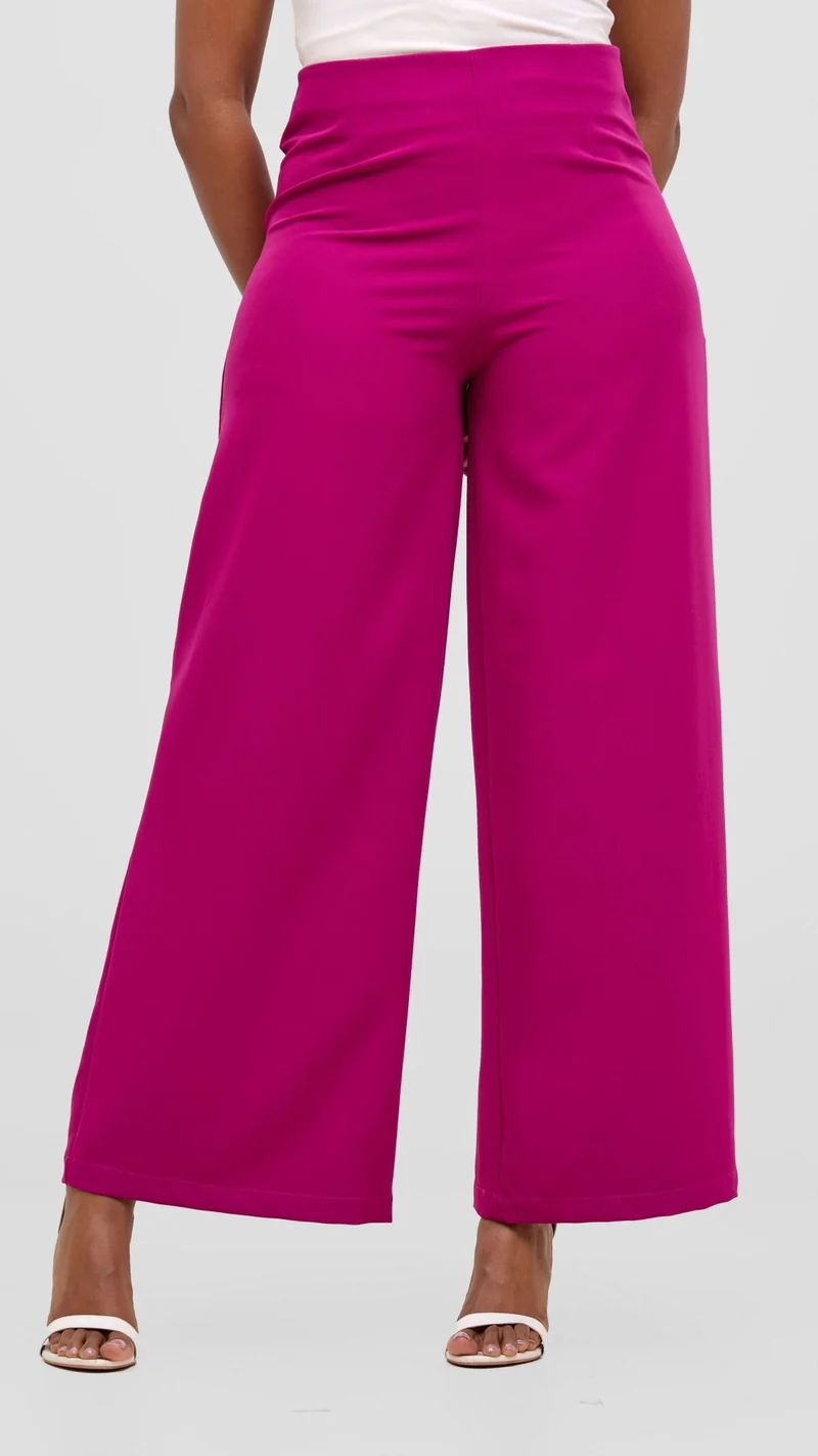 Vivo Tatili Wide Leg Pants - Light Purple
