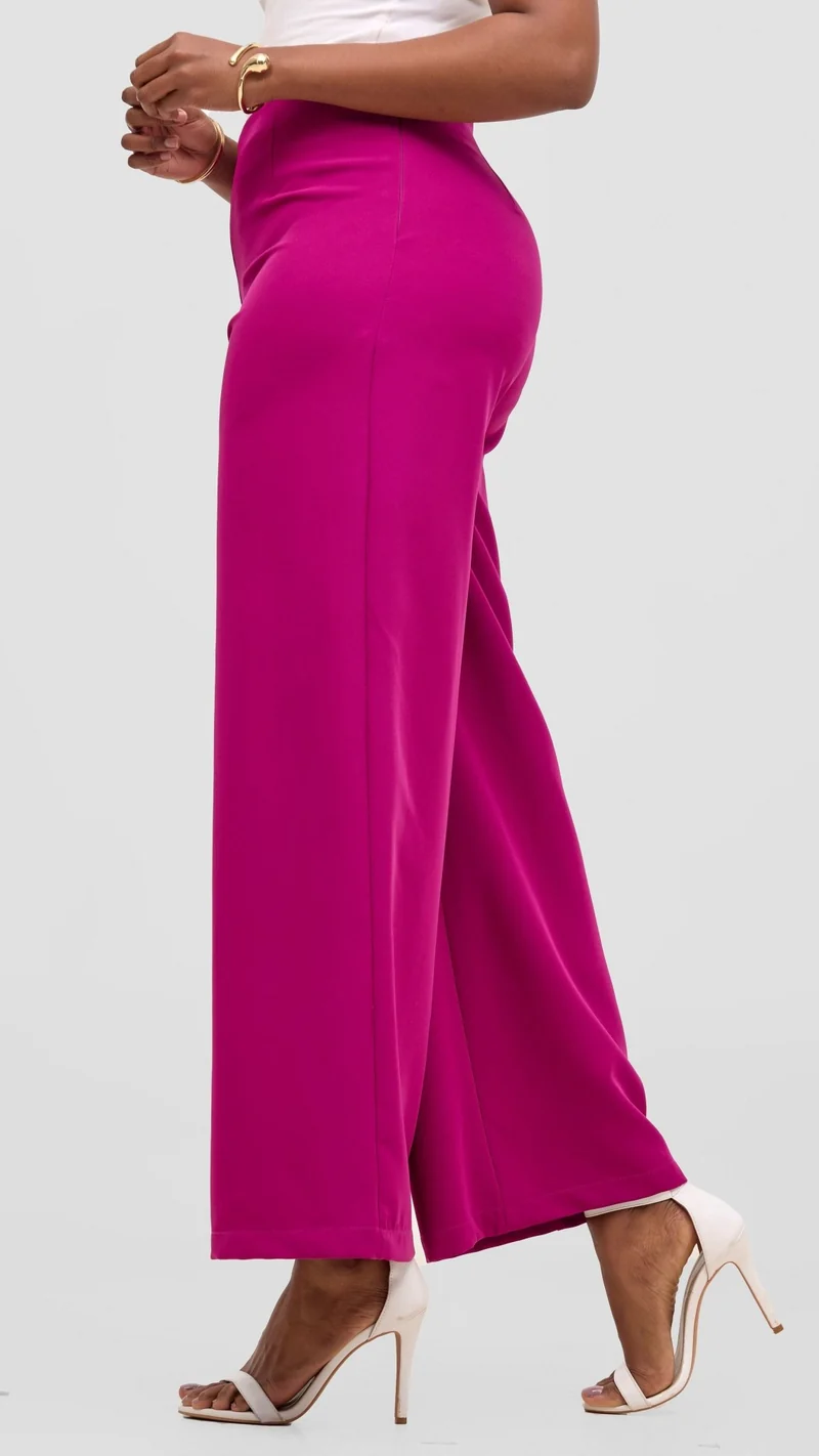 Vivo Tatili Wide Leg Pants - Light Purple