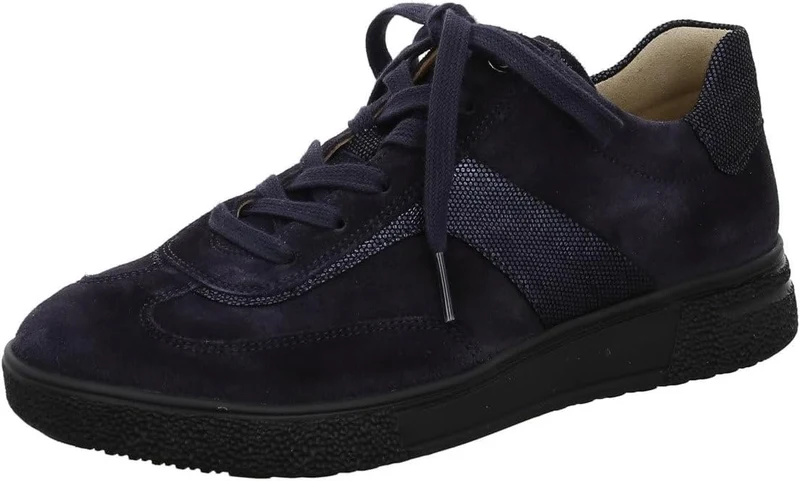Hartjes Damenschuhe Sportliche Schnürer DUNKELBLAU-D´BLAU - Gr. - 4.5