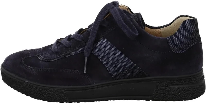 Hartjes Damenschuhe Sportliche Schnürer DUNKELBLAU-D´BLAU - Gr. - 4.5
