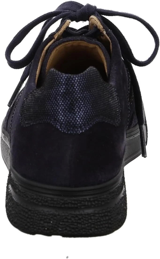 Hartjes Damenschuhe Sportliche Schnürer DUNKELBLAU-D´BLAU - Gr. - 4.5