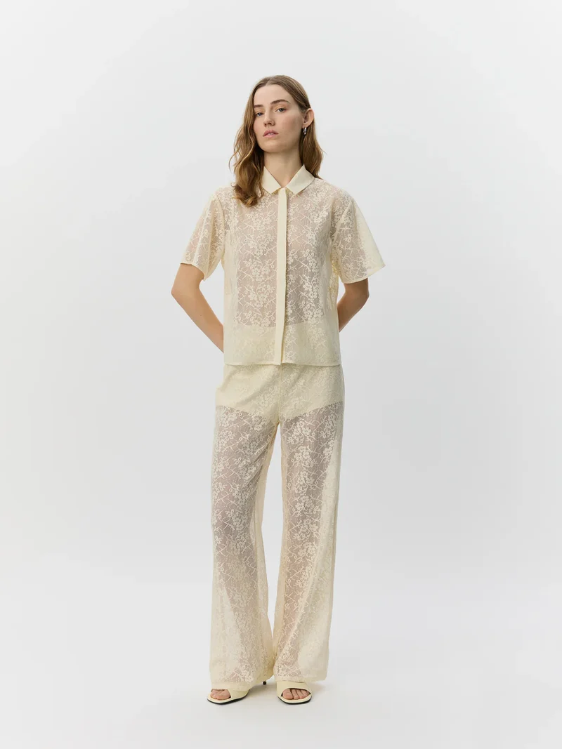 Chemise Carmela en dentelle crochetée