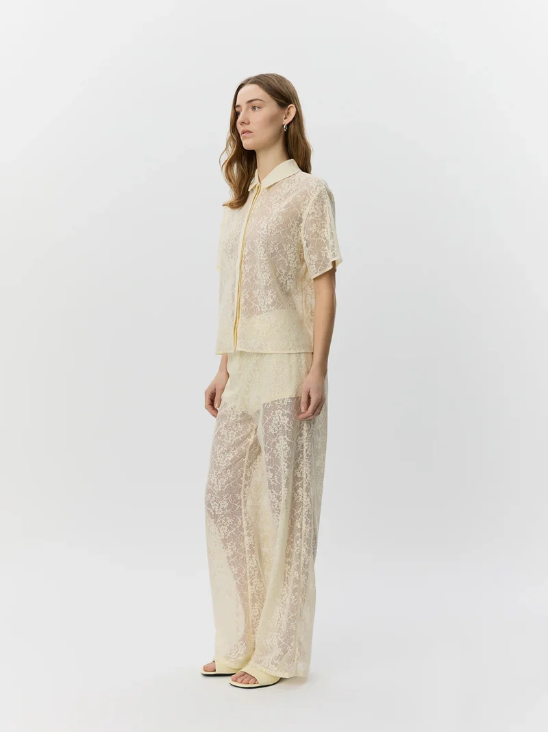 Chemise Carmela en dentelle crochetée