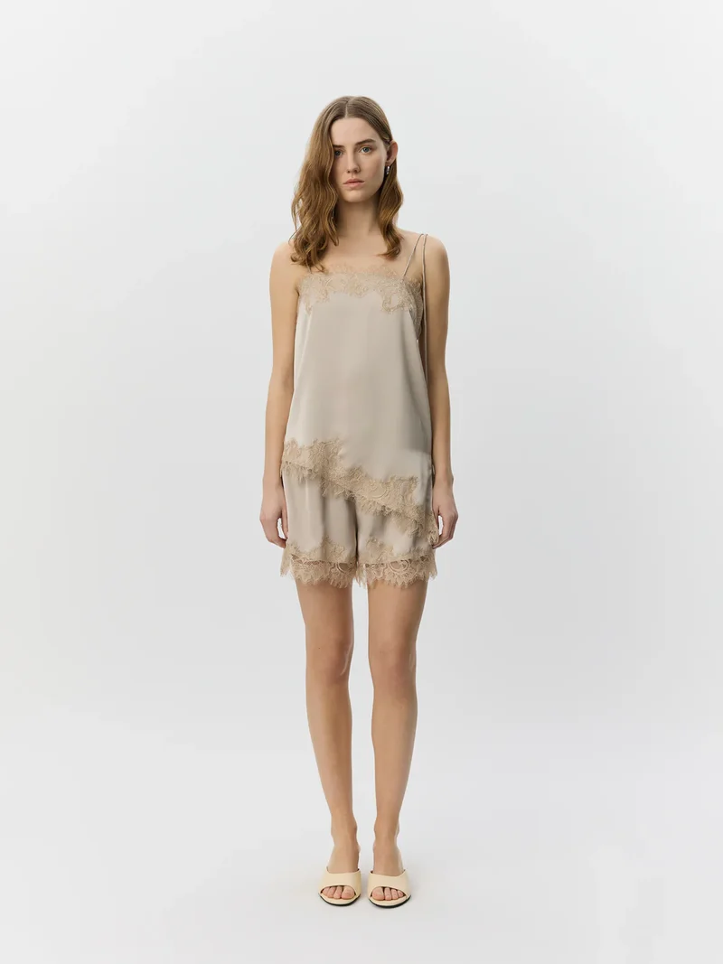 Camisole Vira à détails de dentelle