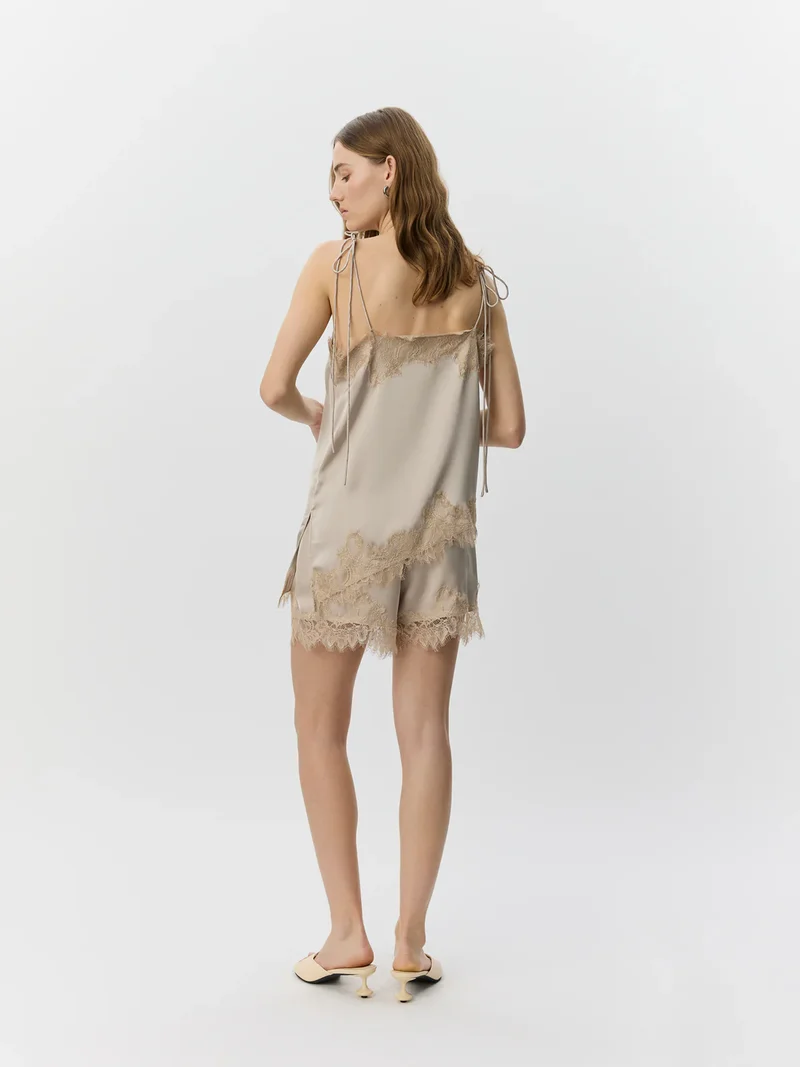Camisole Vira à détails de dentelle
