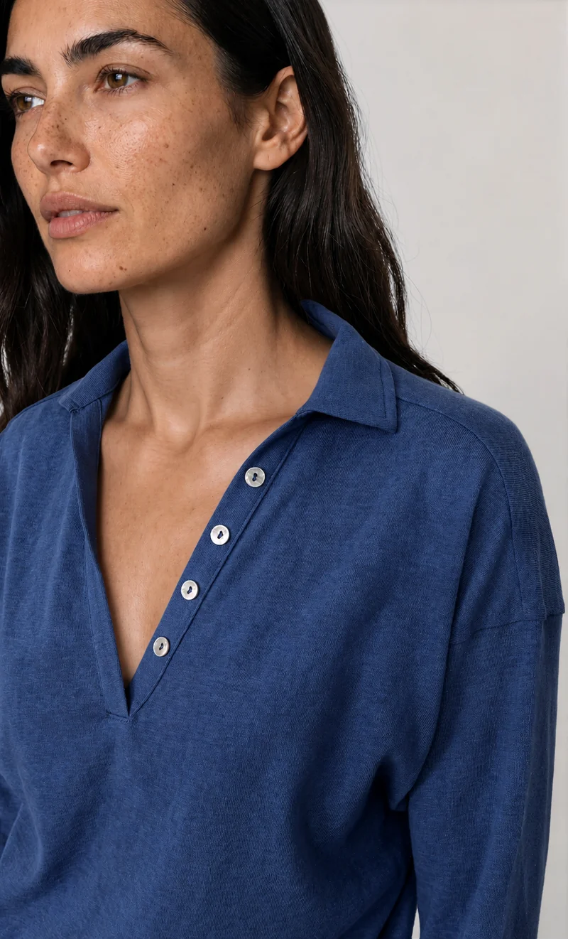 Polo effet lin - Talia