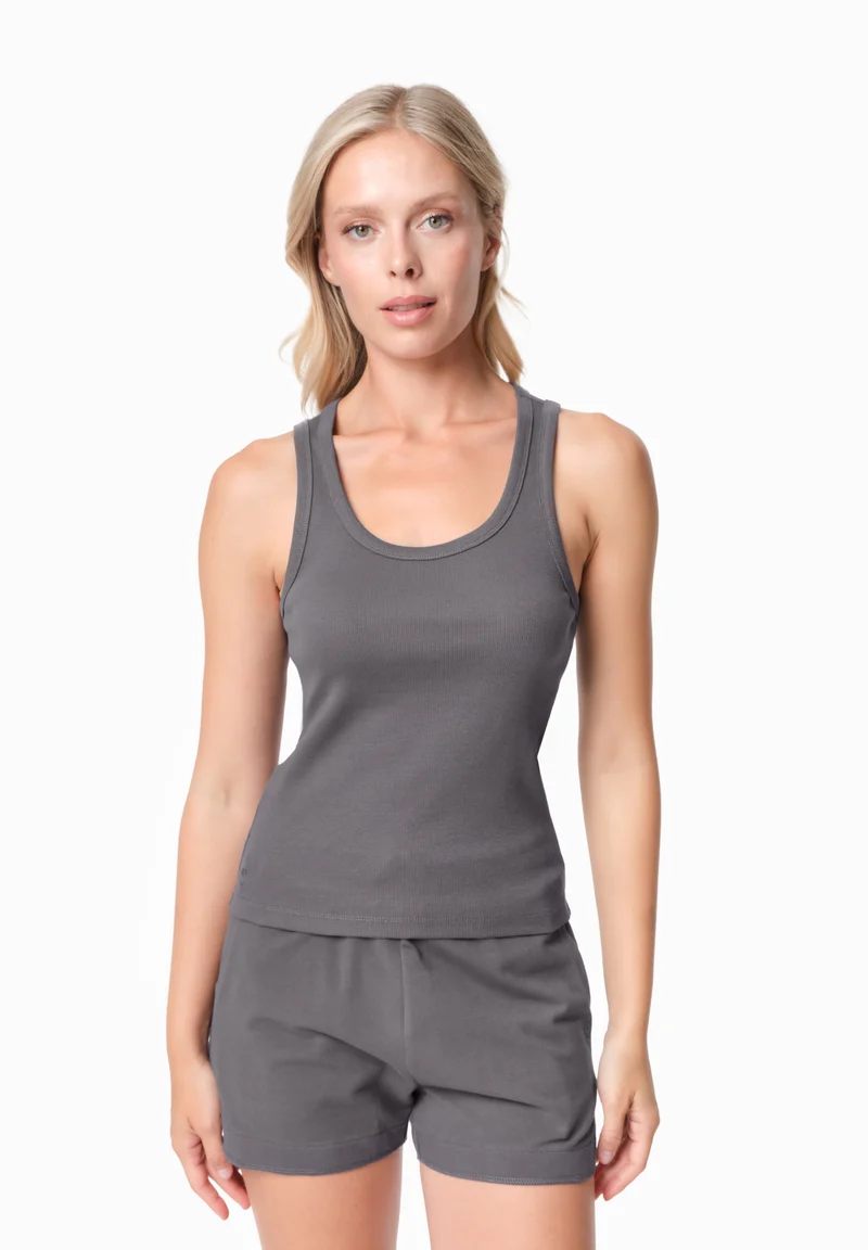 SOFFIA | Rib Top aus Bio-Baumwolle