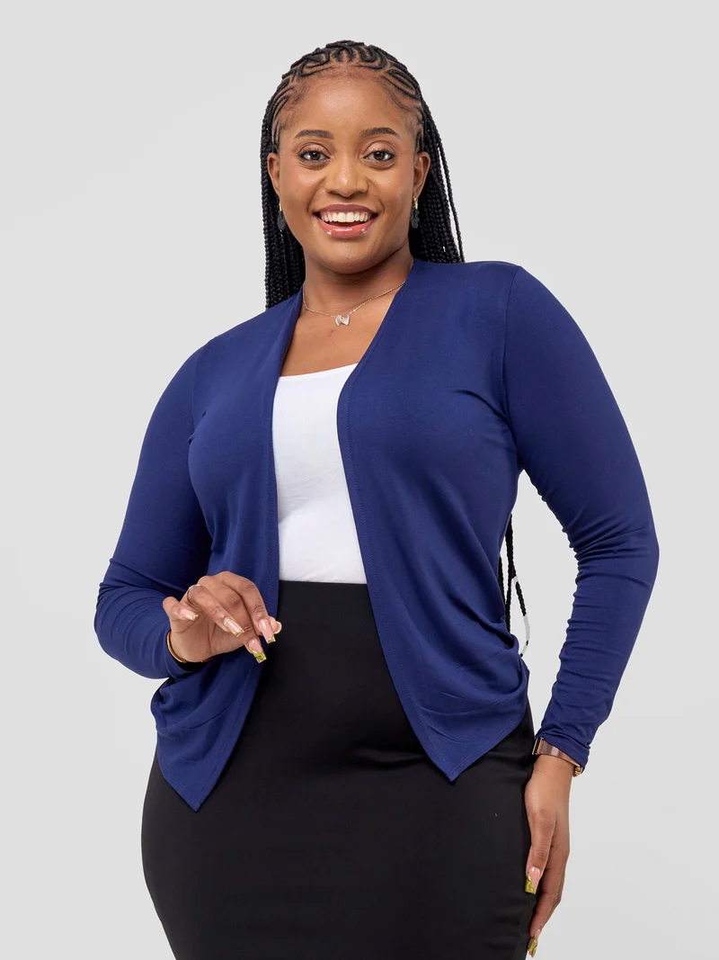 Vivo Basic Sienna Waterfall in Jersey - Navy
