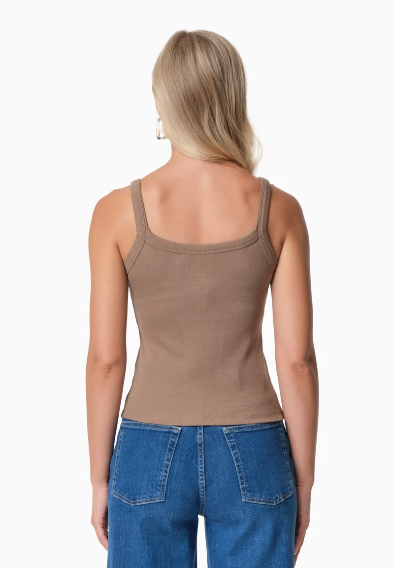 IPEEK | Ripp-Tanktop aus TENCEL™ Modal und Bio-Baumwolle