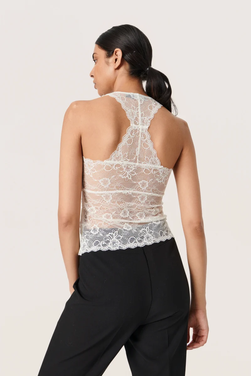 Camisole en dentelle extensible Dolly