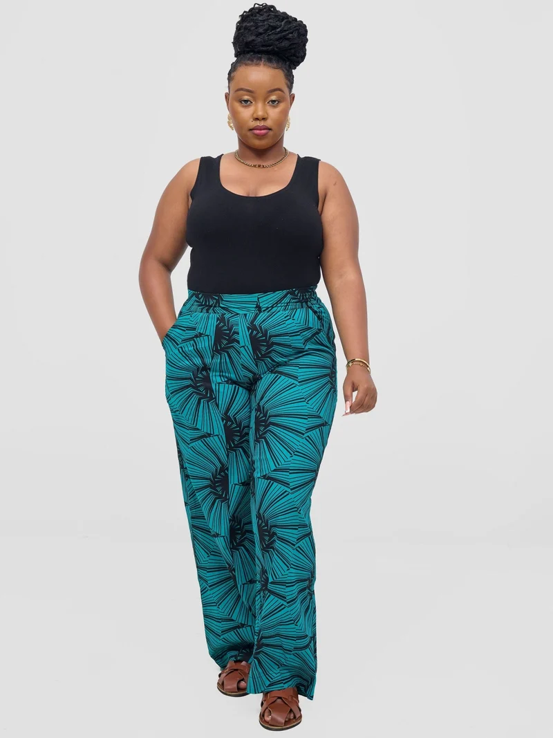 Vivo Kitenge Wide Leg Pants - Lashi