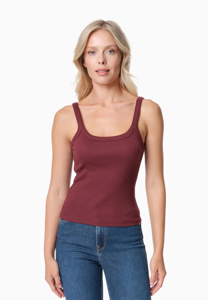 IPEEK | Ripp-Tanktop aus TENCEL™ Modal und Bio-Baumwolle