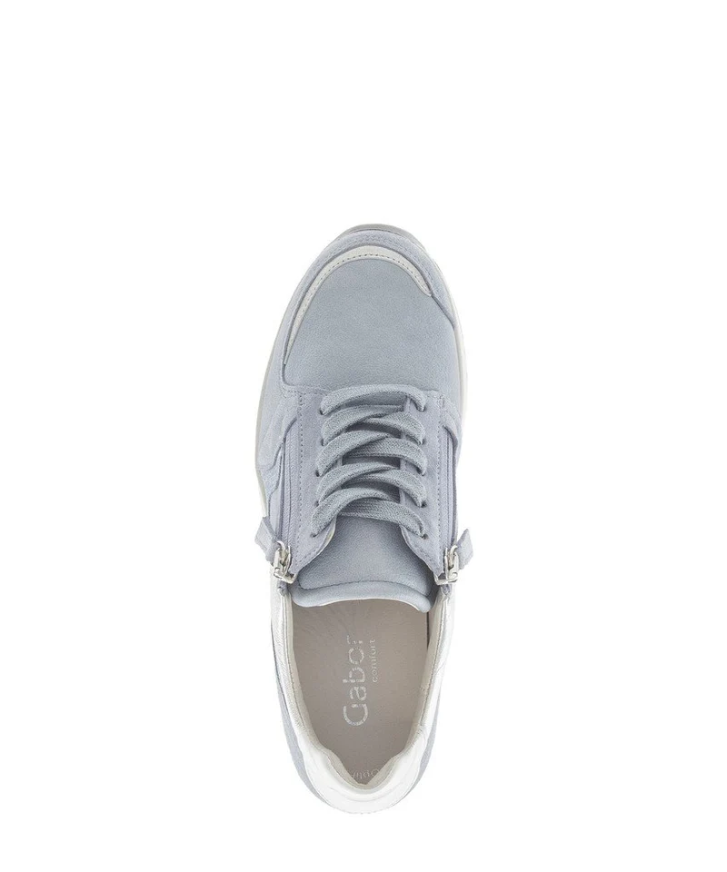 - Leder Lagune Silber Weiss - 13-018-4-33-02