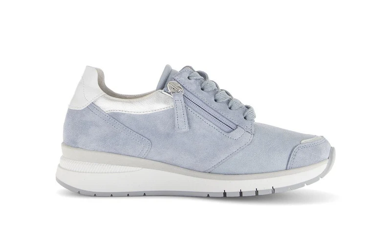 - Leder Lagune Silber Weiss - 13-018-4-33-02