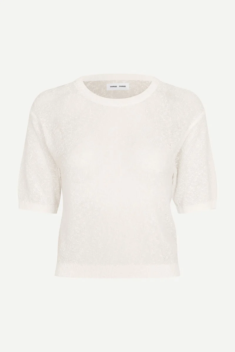 T-shirt Simone en maille texturée