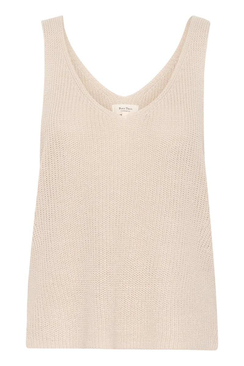 Camisole Rebecca en tricot de lin et coton