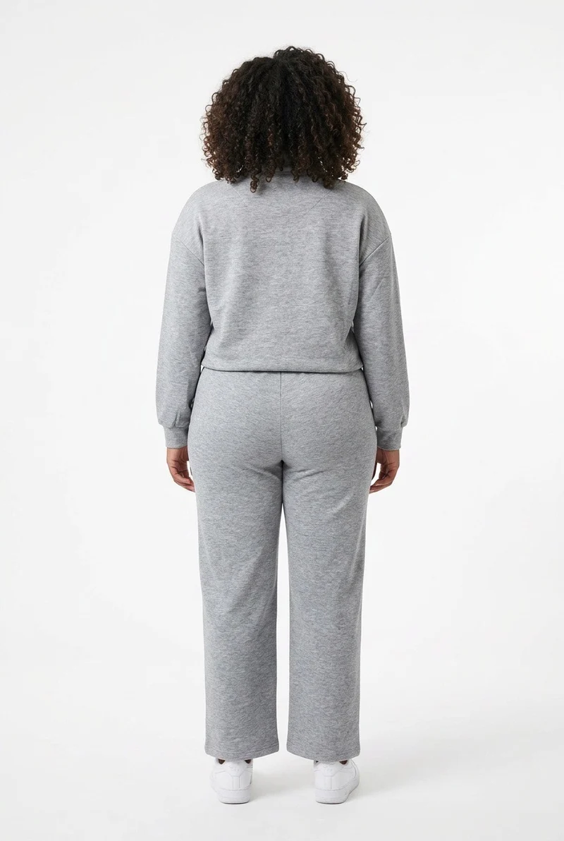 Stylish Sisters Matching Two-piece Loungewear or Tracksuit set - Grey