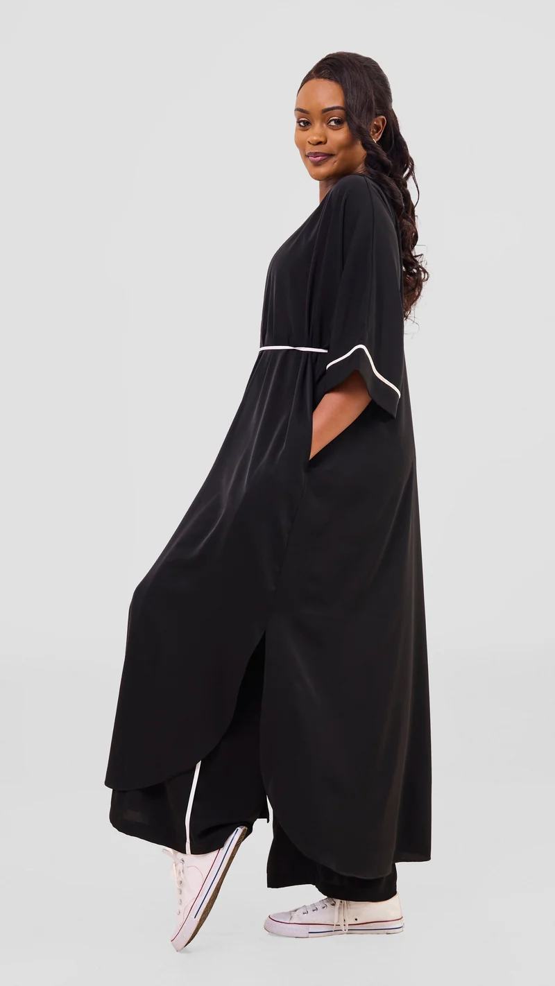 Vivo Nuru Maxi Kimono - Black