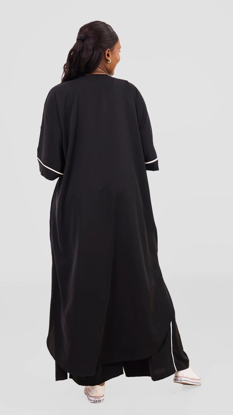 Vivo Nuru Maxi Kimono - Black
