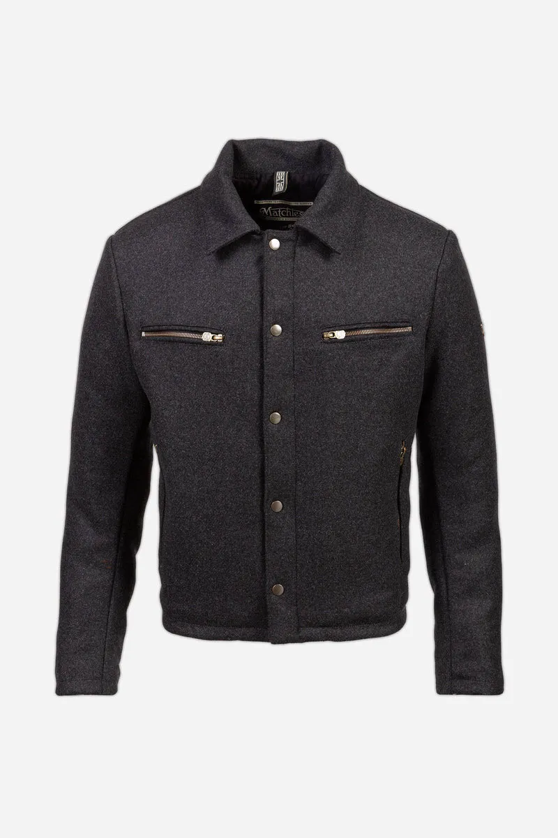 NEW PILOT WOOL JACKET MAN