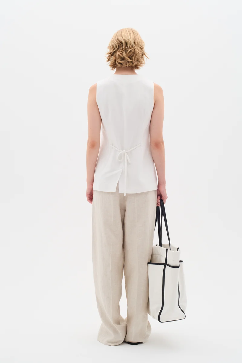 Gilet boutonné élégant Farida