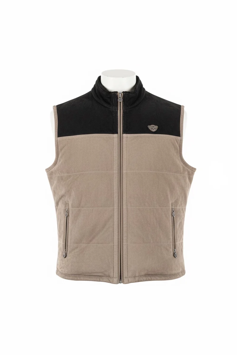 NEW MANX LEATHER WAISTCOAT MAN