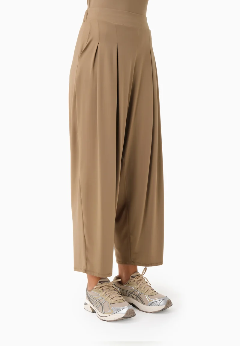 PEENY | Weit geschnittene Hose aus recyceltem Polyamid