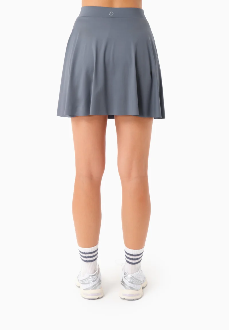 SUMMER | Sport-Skort mit Innenshorts aus recyceltem Polyamid